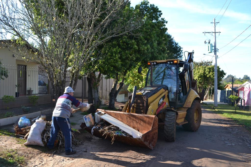 Ações no Bairro Haller mobilizam equipes da Prefeitura de Santo Ângelo